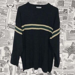 Montana Blues Jean Company Crew Neck Sweater, 100% Acrylic, Made in Korea